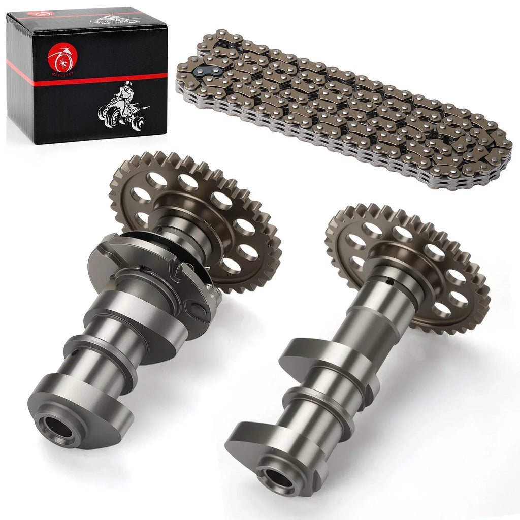 Intake & Exhaust Camshaft w/ Timing Chain for Suzuki Quadsport Z400 (2003–2006)
