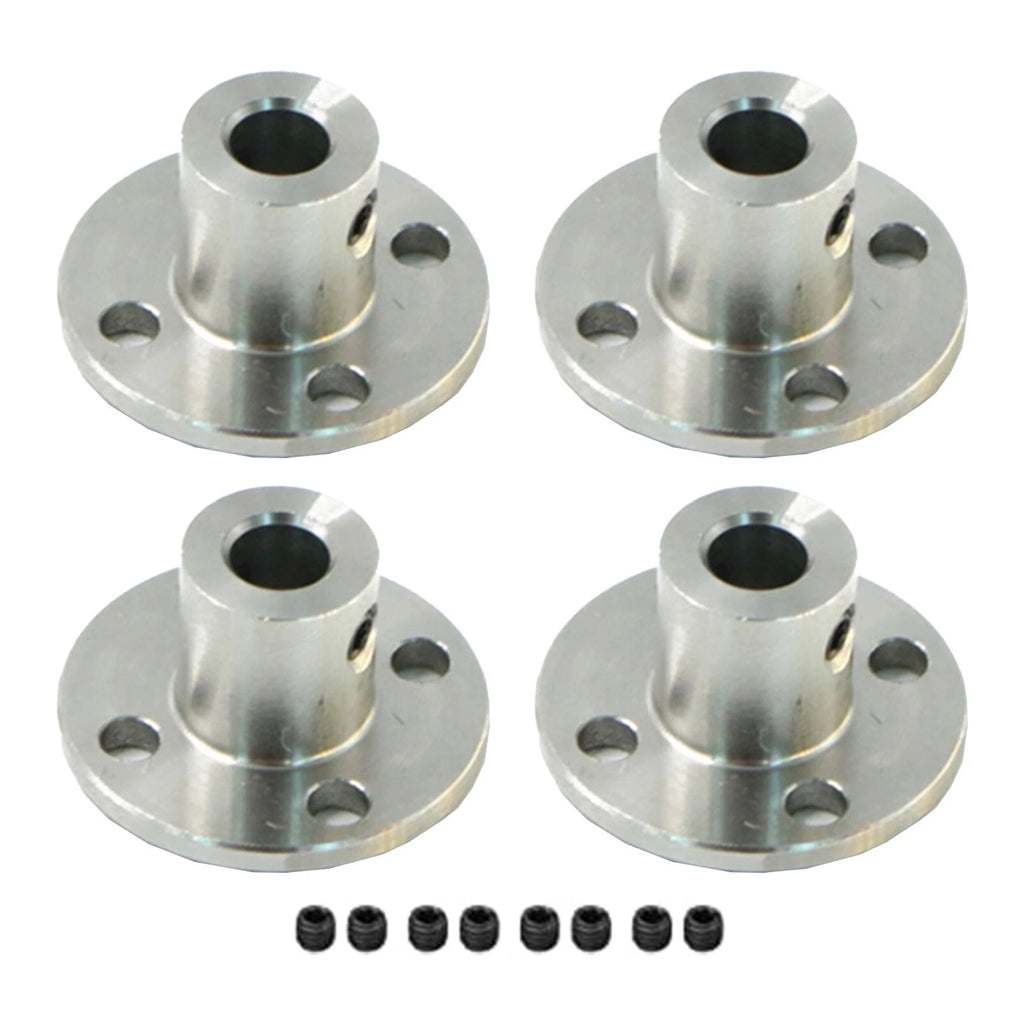 Set of 4 Motor Couplings for 6mm Inner Diameter Shaft