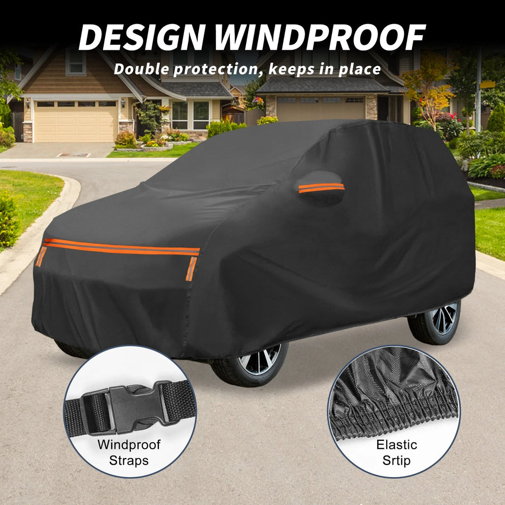 Waterproof Car Cover for Suzuki Alto (with Zipper)