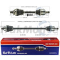 Set of 2 Front CV Axle Shafts for VW CC Passat Tiguan (FWD)