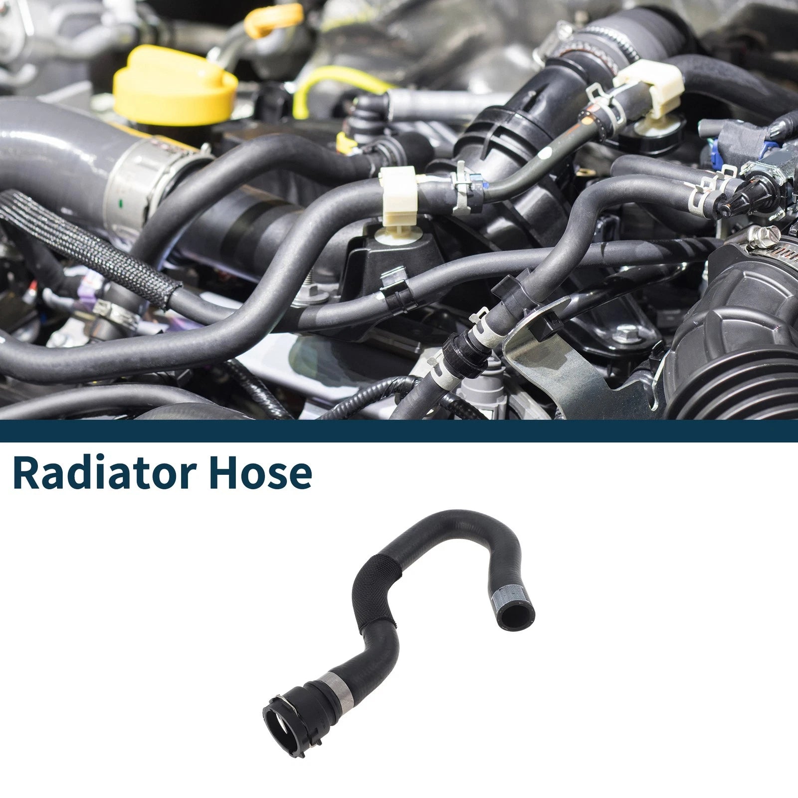 Radiator Hose for Audi A5 (2014–2022) No. 8KD819376N Rubber Heater Hose