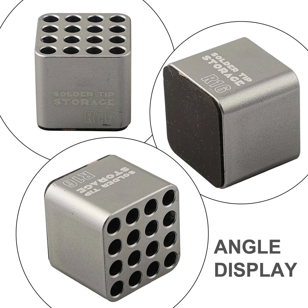 Storage Case for Soldering Iron Tips and Small Tools (Fits 16 Pieces)