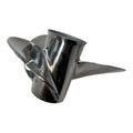 3X 15 1/8 x 20LX Rebel Stainless Steel Propeller for Evinrude Johnson (LH)
