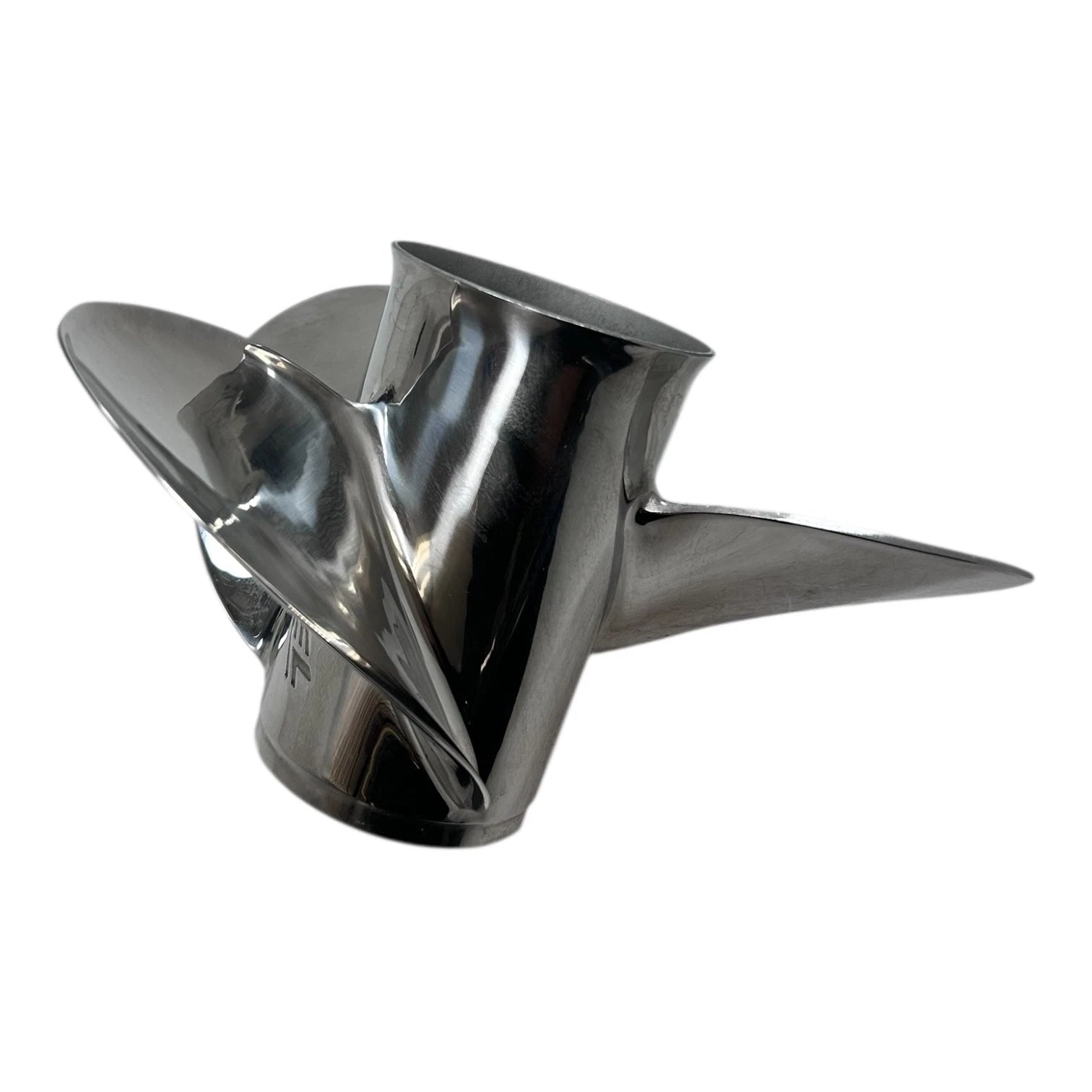 3X 15 1/8 x 20LX Rebel Stainless Steel Propeller for Evinrude Johnson (LH)