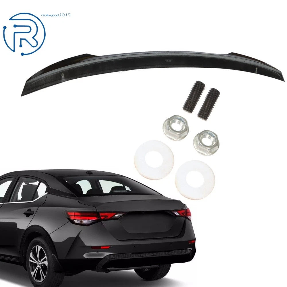 Rear Trunk Lip Spoiler for Nissan Sentra (2020–2021) Gloss Black