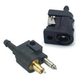 1/4" Fuel Line Hose Coupler Quick Release Connector for Yamaha Outboard