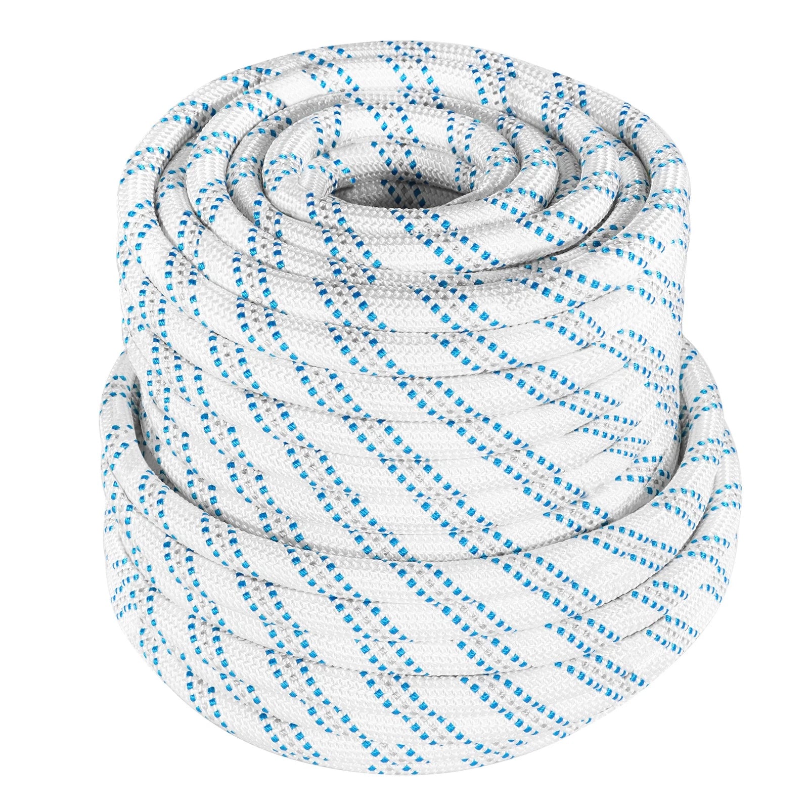 5/8" Double Braid Nylon Polyester Bull Rope for Arborist Rigging (150')