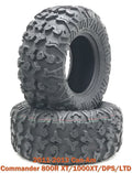 Set of 2 Front Tires for Can-Am Commander 800R/1000XT/DPS/LTD (2011–2013) 27x9R14 8PR Radial