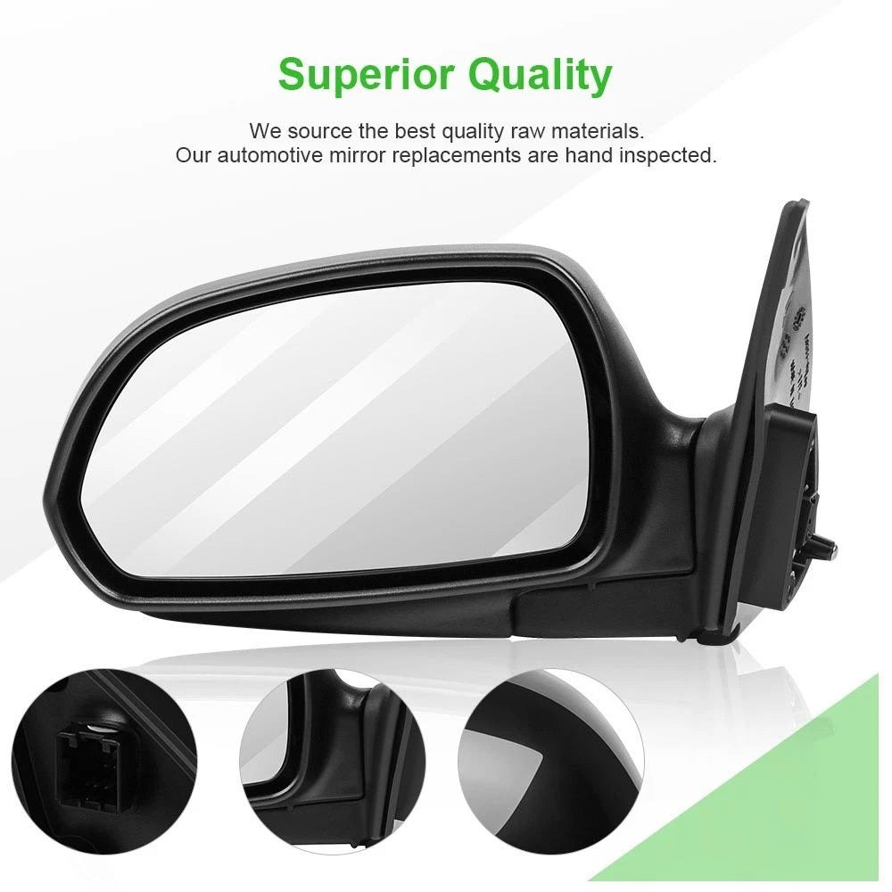 Left Side Power Heated Mirror for Hyundai Elantra (2001–2006)