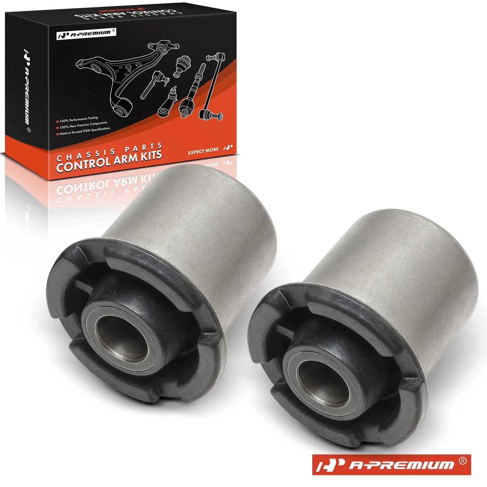 2X Front Lower Rearward Control Arm Bushing for Ford Explorer (2002–2010)