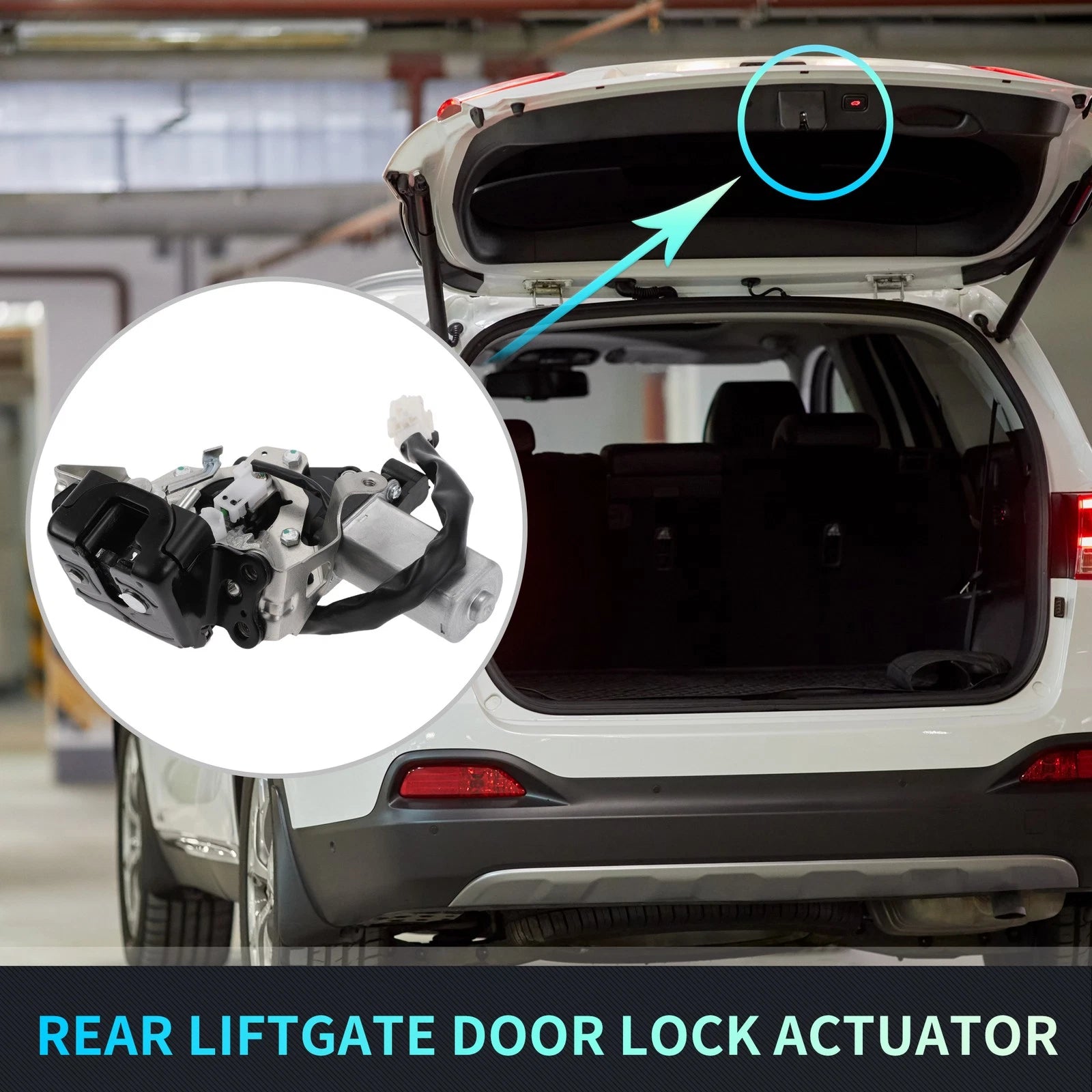 Rear Liftgate Door Lock Actuator Motor for Honda Odyssey (2018–2022) No. 74800TLAA51