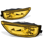 Fog Light Lamp Set for Toyota Corolla (2001–2002) - Yellow Housing, W/Bulbs