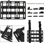 Tactical Molle Panel Car Headrest Gun Rack Storage for Vehicle