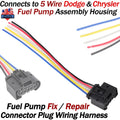 5 Wire Fuel Pump Housing Repair Connector for Charger Challenger (2005–Present)