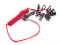 Universal Boat Ignition Safety Kill Switch Tether Lanyard Key - 7 Keys