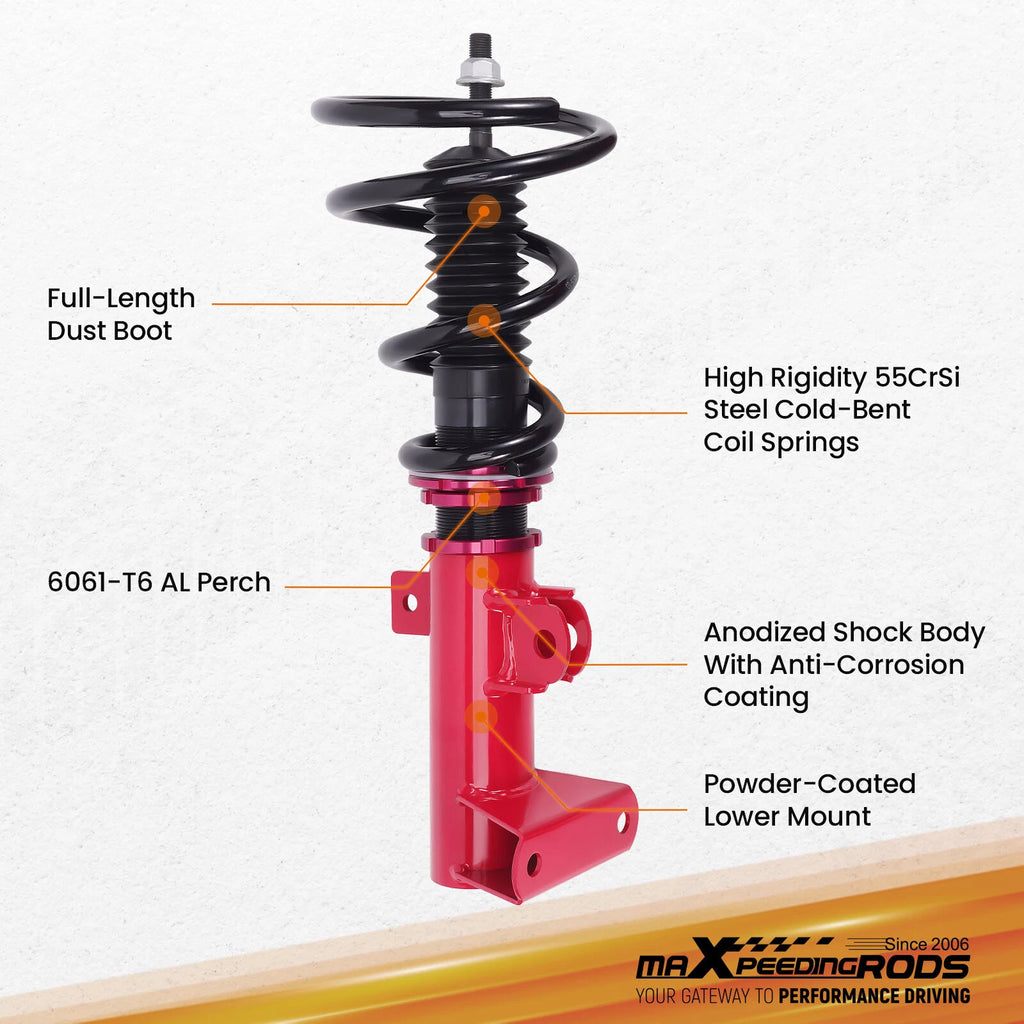 Coilover Suspension Kit for Benz C-Class W203 (2000-2008)