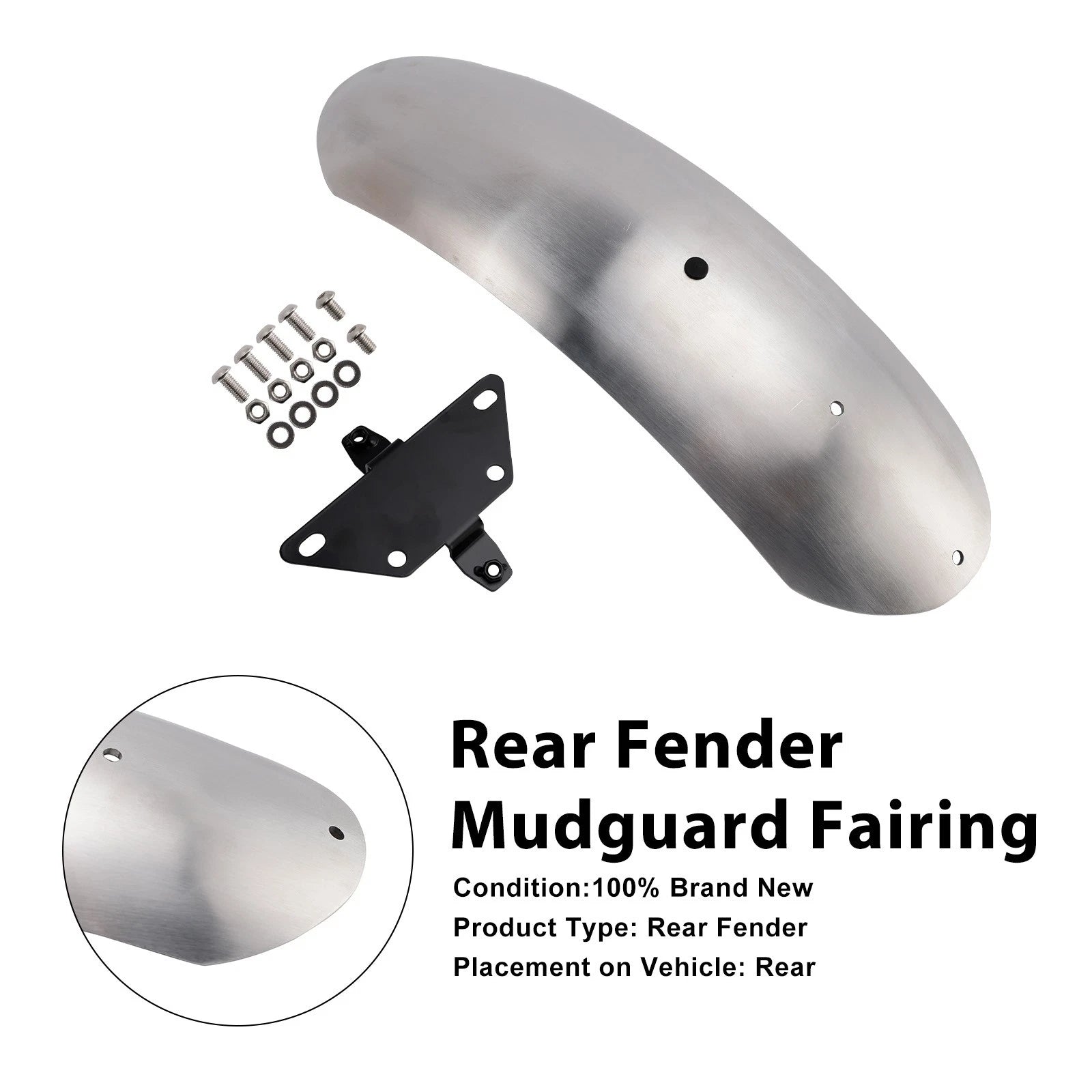 Steel Front Fender Mudguard for Ducati Scrambler 1100 800 (2015–2025)