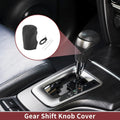 1 Pc Gear Shift Knob Cover for Nissan Murano (2009–2013) Black Faux Leather