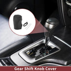 1 Pc Gear Shift Knob Cover for Nissan Murano (2009–2013) Black Faux Leather