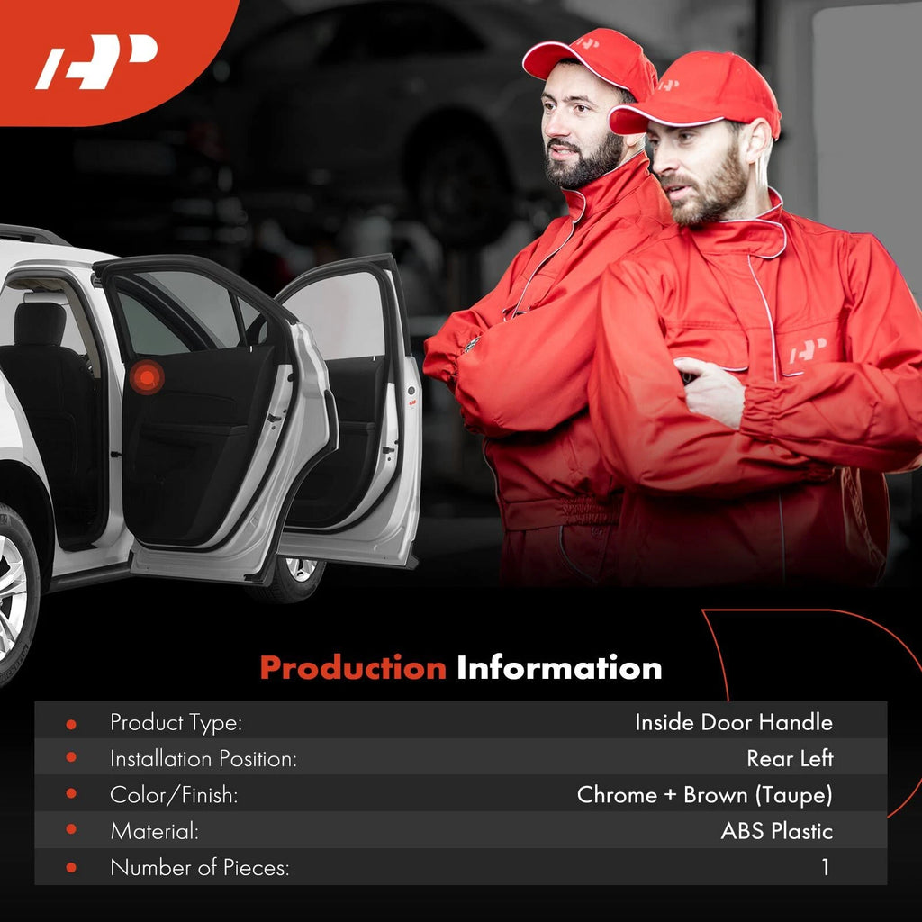 Rear Left Door Handle for Honda Civic (2001–2005) Sedan