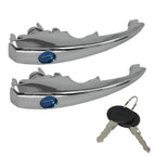 Set of 2 Outer Door Handles for Volkswagen Super Beetle (1968–1979)