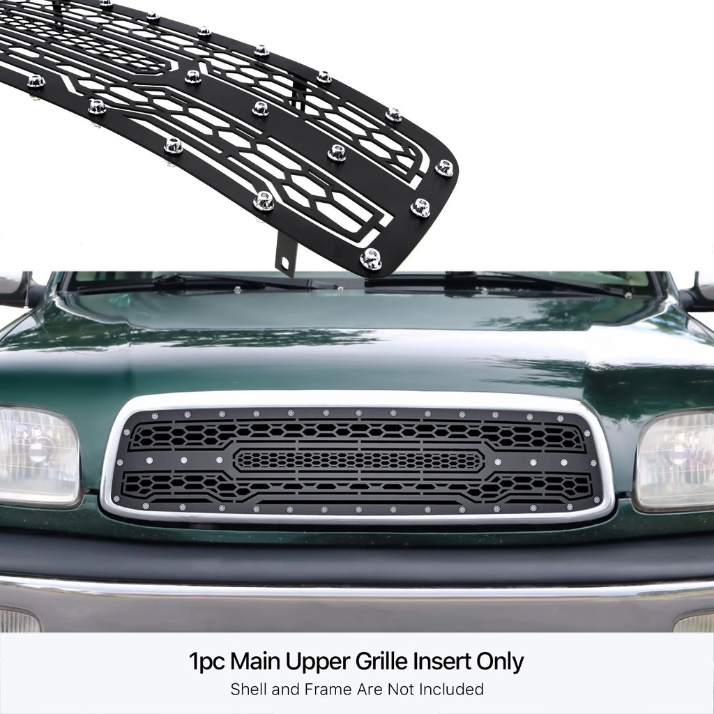 Stainless Steel Black Grille Insert for Toyota Tundra (1999–2002)