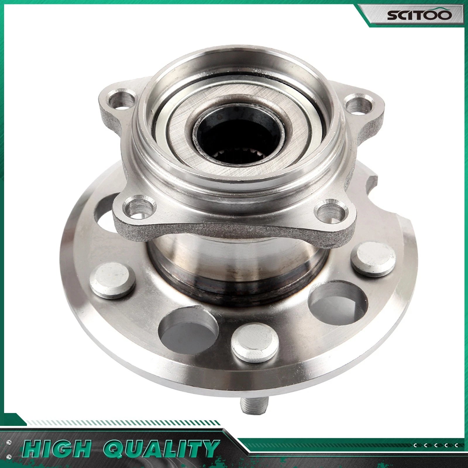 Rear Wheel Bearings Hub for Toyota RAV4 4WD AWD (2001)