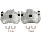 Set of 2 Front Brake Calipers for Hyundai Accent, Excel