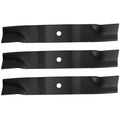 3 Lawn Mower Blades for Bobcat 48" Deck