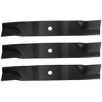 3 Lawn Mower Blades for Bobcat 48" Deck