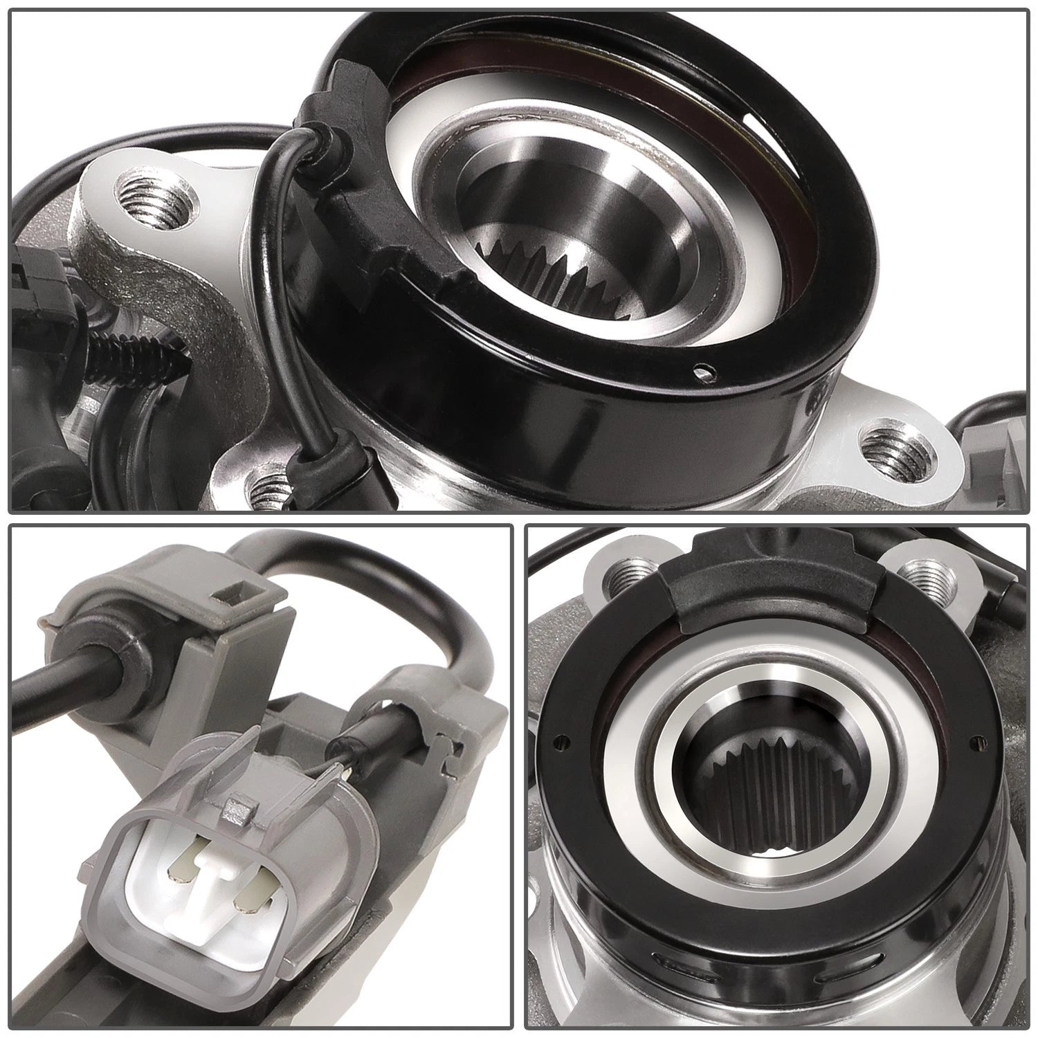 Front Driver Left Wheel Bearing & Hub for Colorado Canyon I-350 (2004–2008)