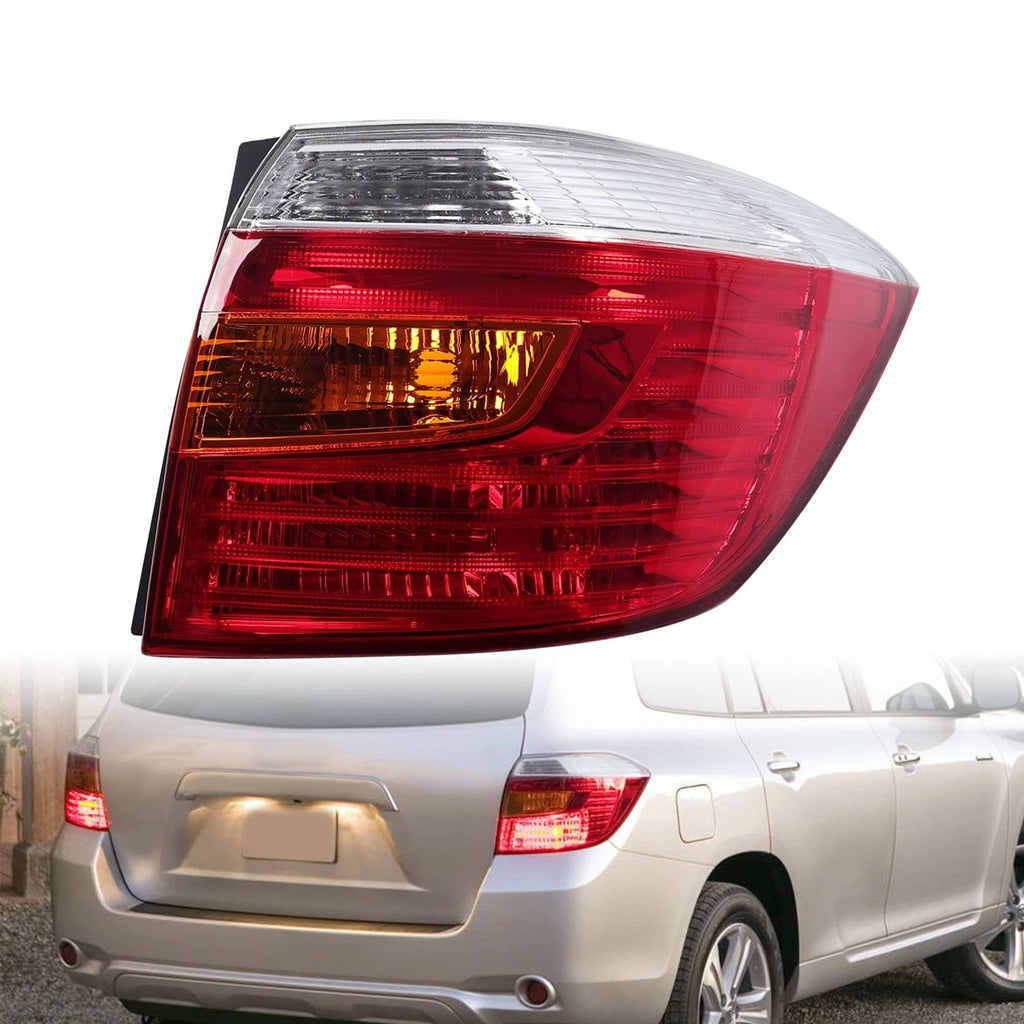 Tail Light Rear Lamp Right Side for Toyota Highlander (2008–2010)