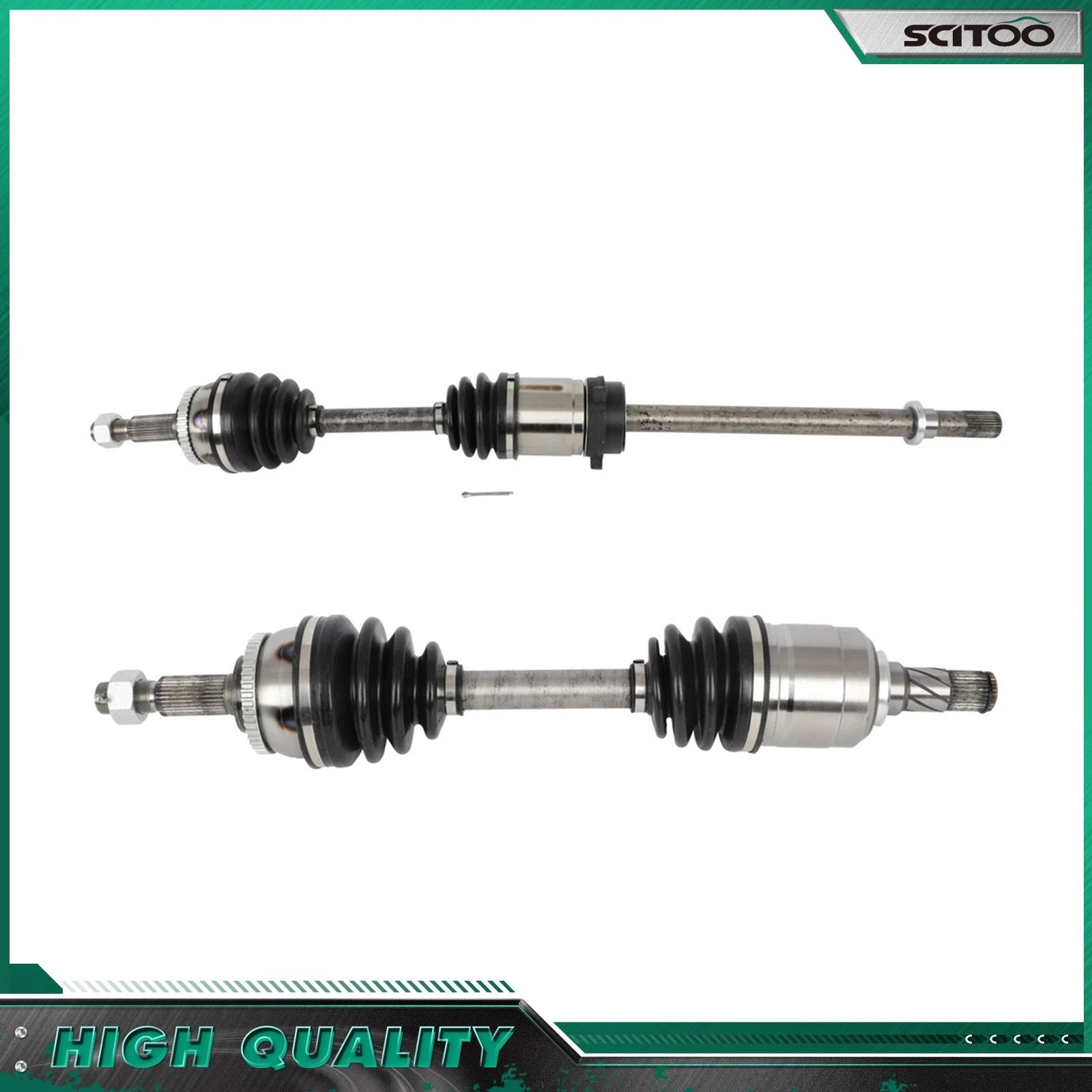 2X CV Axles Front for Nissan Maxima 3.0L (2001) & Infiniti I30 3.0L (2000–2001)