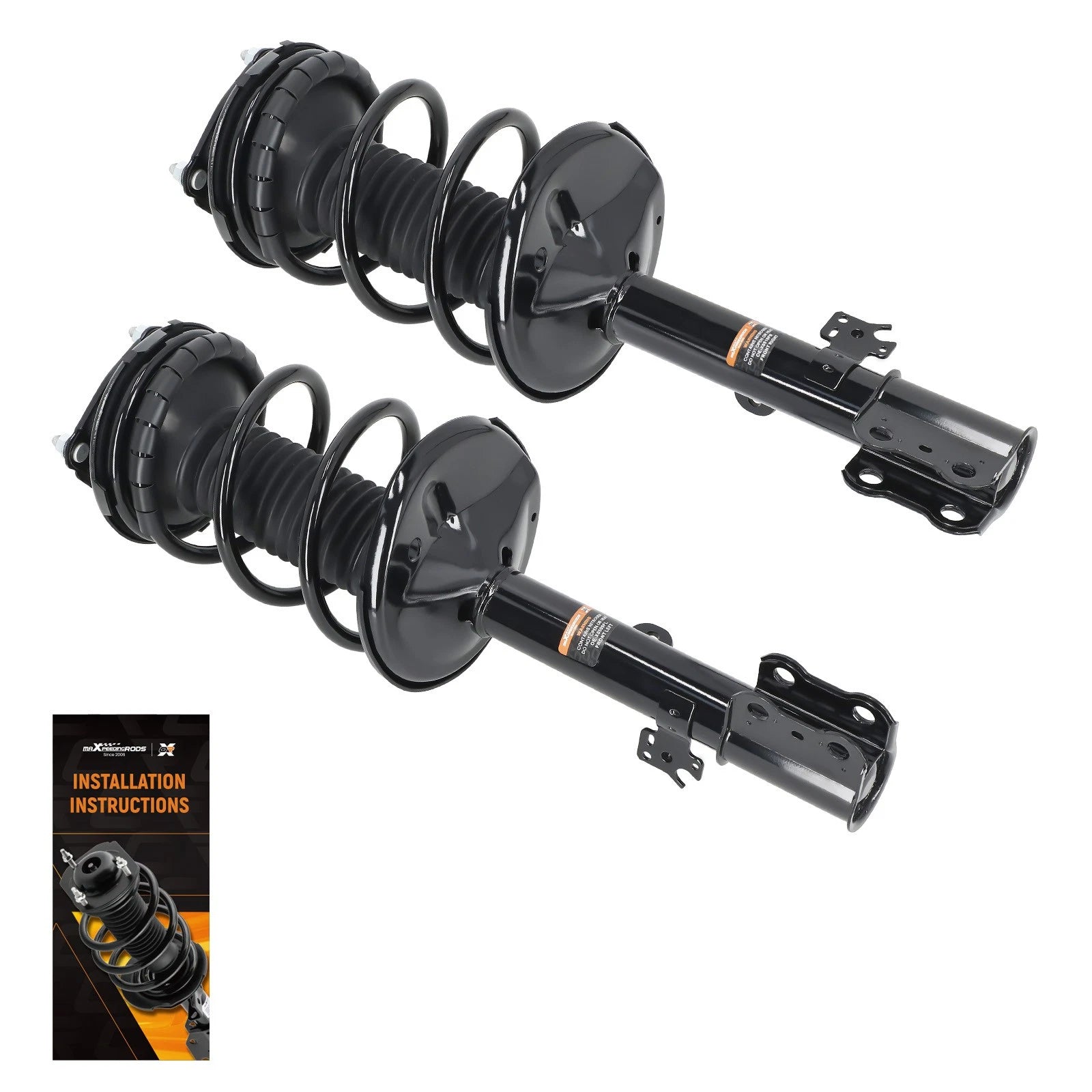 Strut Spring Shock Absorbers Front for Toyota RAV4 AWD (2000–2005) 171454 171453