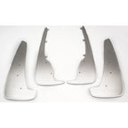 Mud Sport Guards Brushed Stainless with ABS Backing for Dodge Challenger (2015–2017)