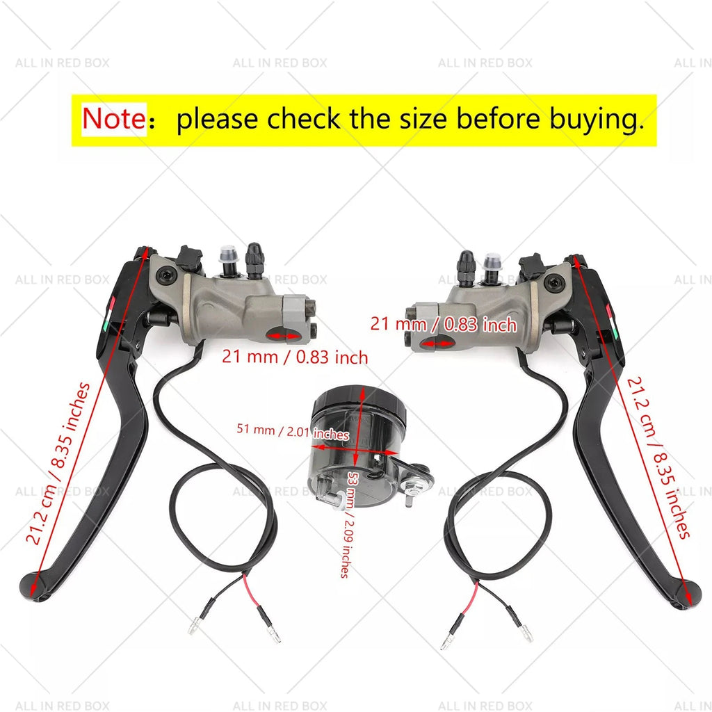 2X Brake Master Cylinder for Suzuki Bandit 1200 1250/S 1250 F/SA