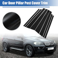 Glossy Black Door Window Pillar Posts Cover Trim for BMW X5 (2007–2014)