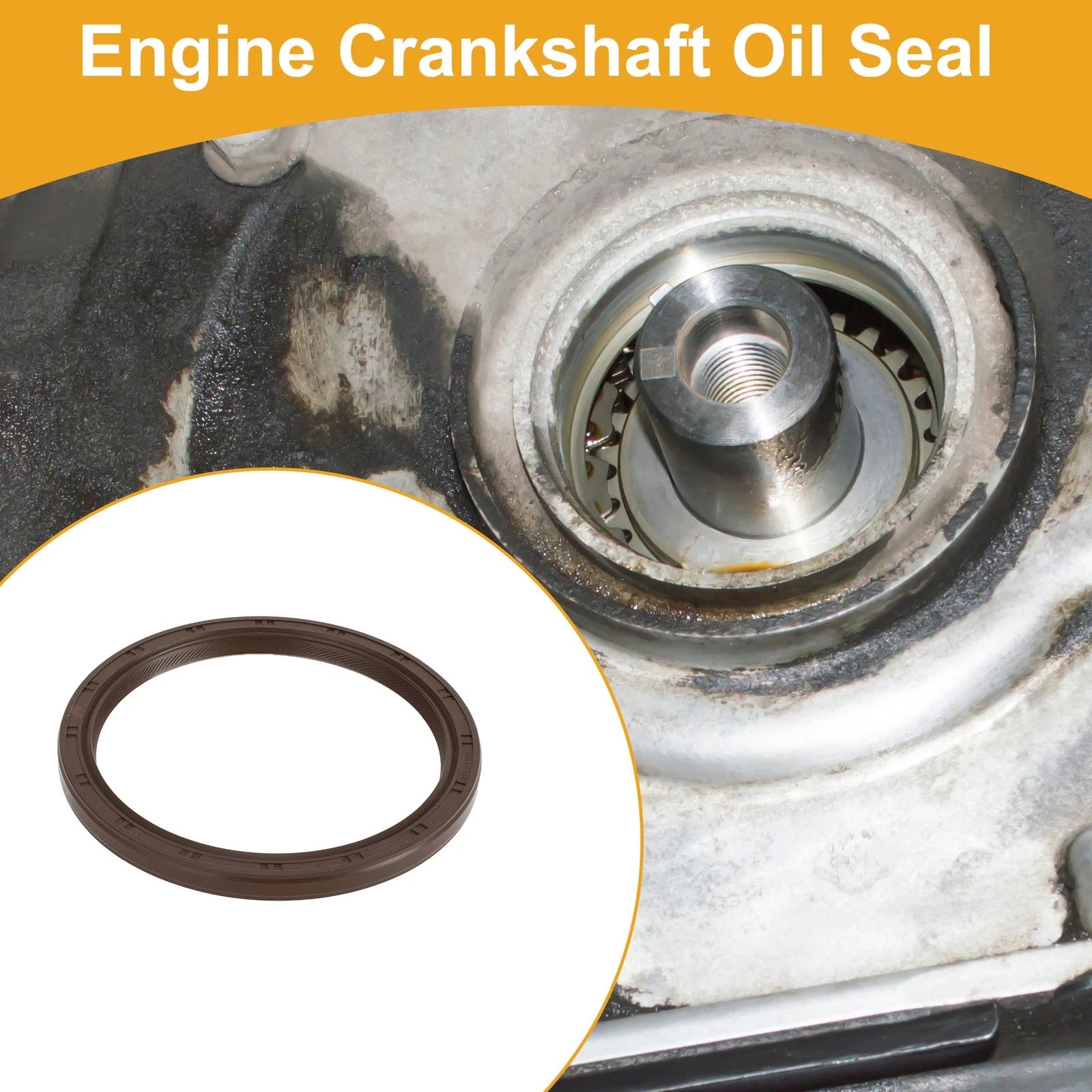 1 Pc Rear Crankshaft Oil Seal for Lexus LS400 (1990–2000) No. 90311-95007/90311-A0002
