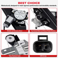 Rear Left Window Regulator & Motor for GMC Acadia/Chevy Traverse (2007–2012)
