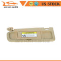 Driver Left Sun Visor for Honda Civic (2006–2008) Pearl Ivory Tan