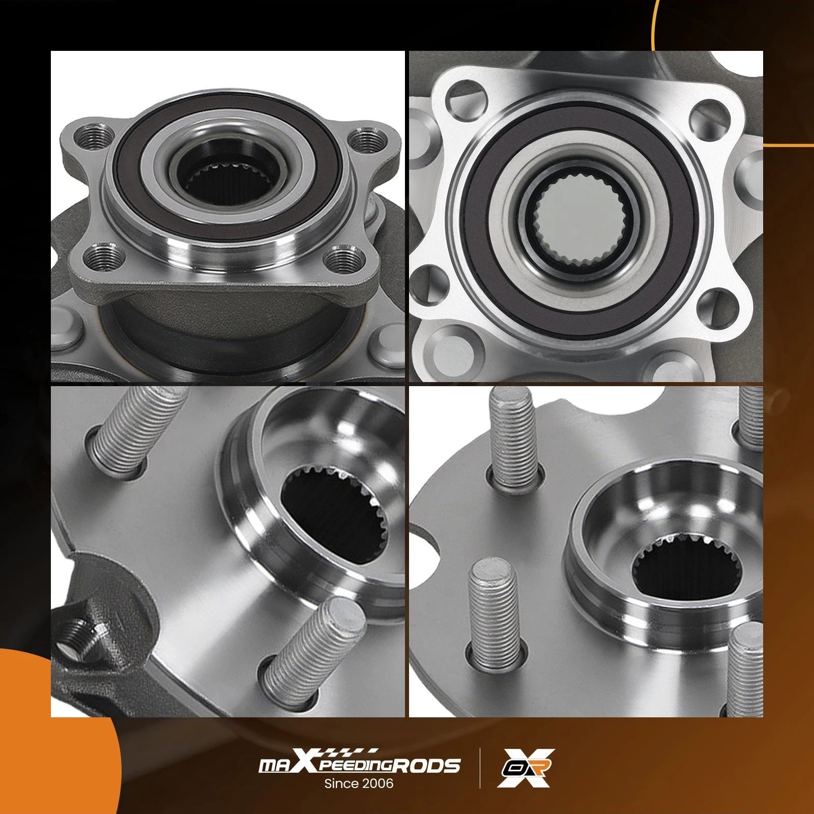 5 Bolt Wheel Hub & Bearing Assembly Kit for Toyota RAV4 (2006-2018)