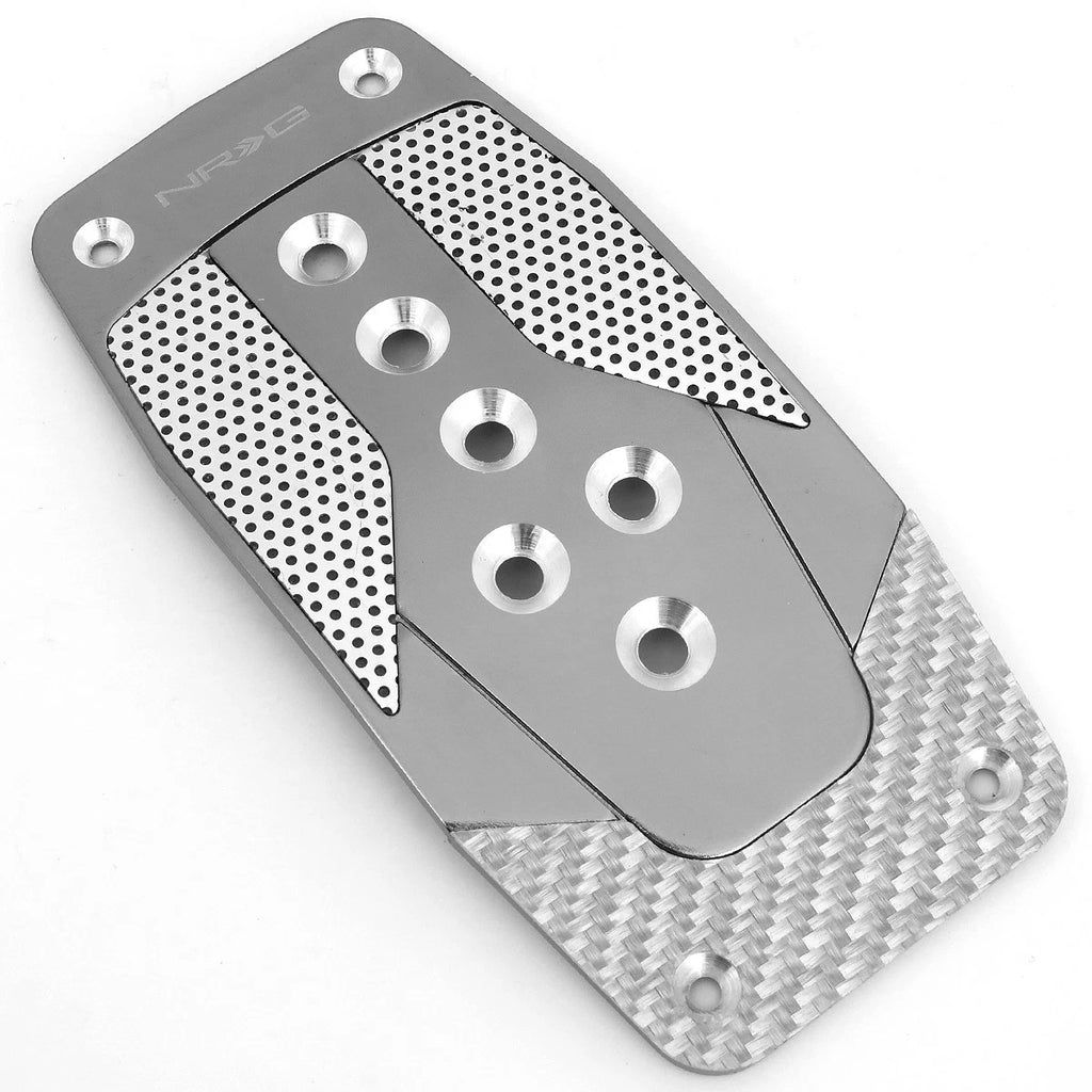 NRG Innovations PDL-400GM Aluminum MT Foot Pedal Cover Plates for
