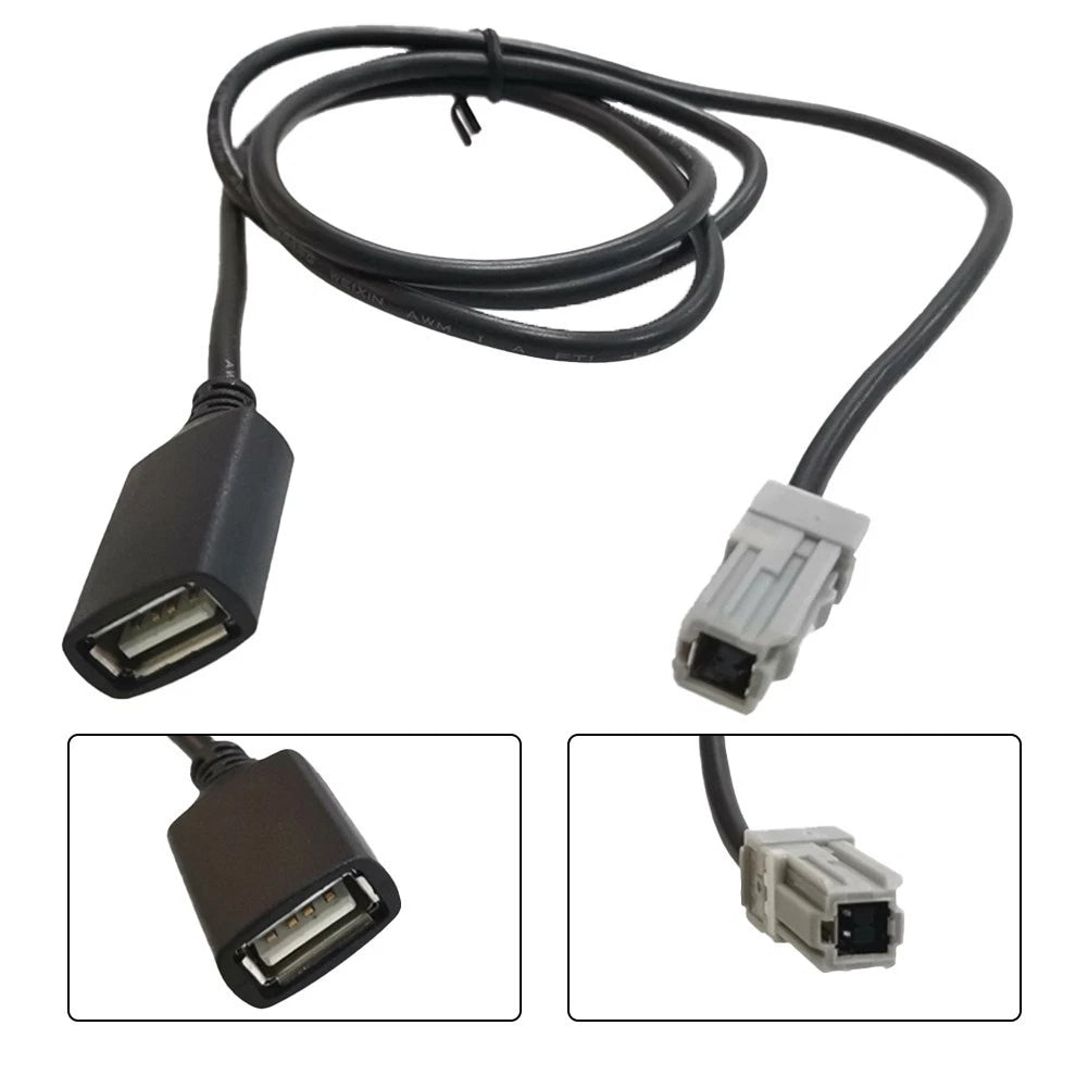 100cm Media Wire to USB Adapter for Lexus Toyota