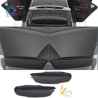 Set of 2 Leather Front Door Panels Armrest Covers for Acura TSX (2009–2014)