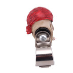 Steering Wheel Spinner Knob for Car (Red Skull Design)