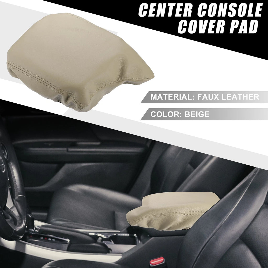 Center Console Armrest Cover Trim for Honda Accord (2013–2017) Beige