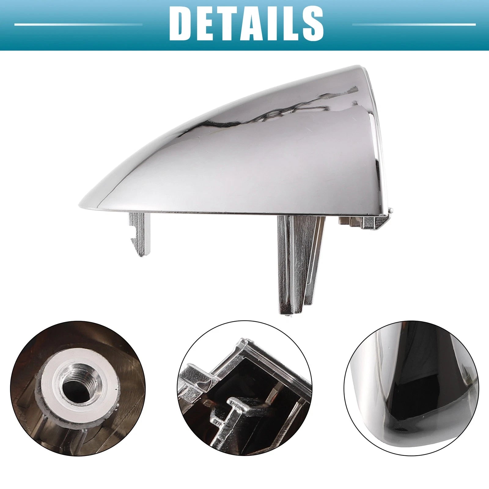 Rear Right Exterior Door Handle Lock Cover Cap for Kia Sorento (2011–2020)