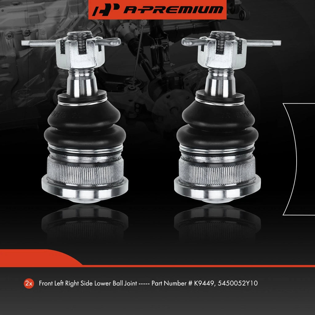 2X Front Lower Ball Joint for Nissan Sentra 1990–1999, 200SX 1995–1998