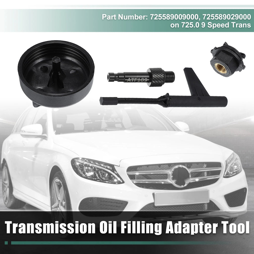 Set of 4 Transmission Oil Drain Tool Adapters for Mercedes (2015–UP) No.W725589009000