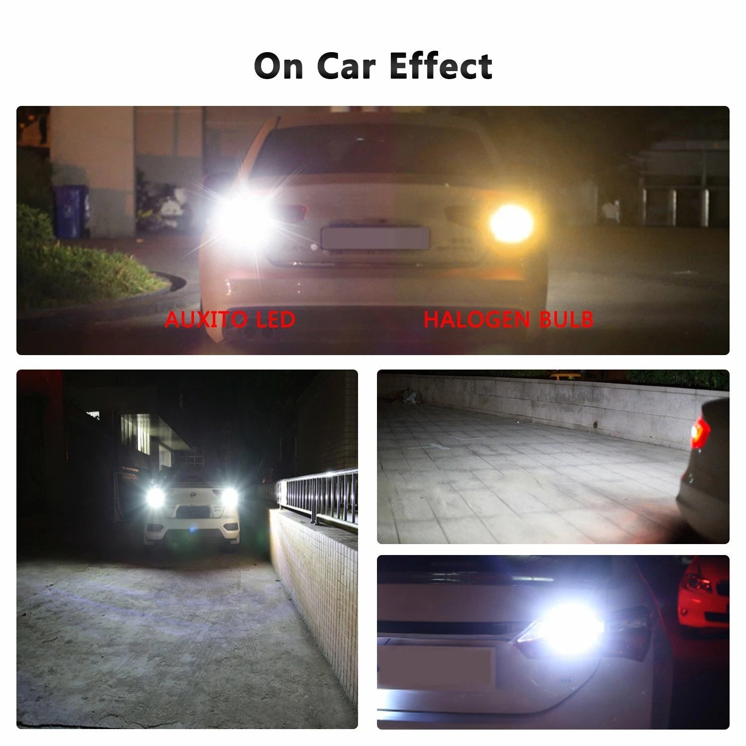 2X LED Tail Backup Reverse Light Bulb